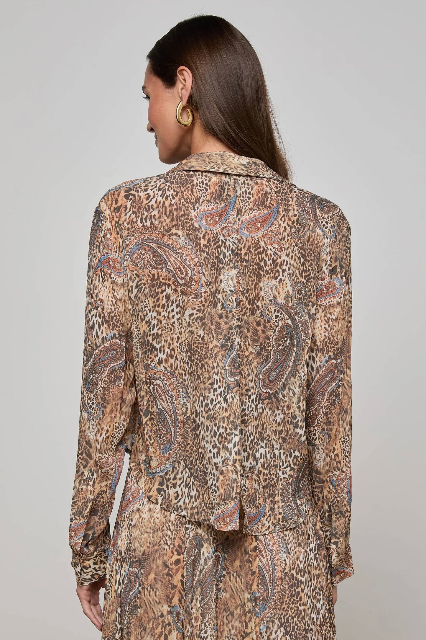Cosette Shirt - Valencia Leopard