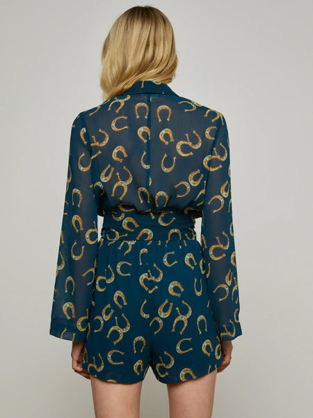L'AGENCE - Arabell Romper - Midnight Multi Horseshoe