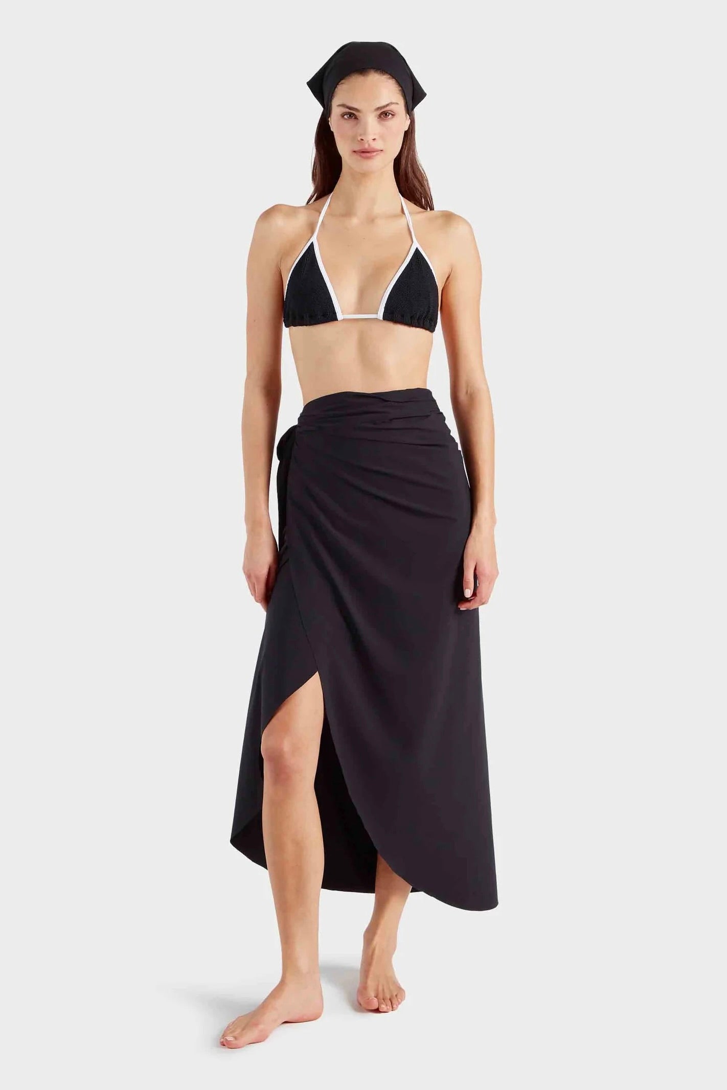 Long Sarong - Black