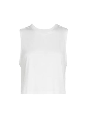 SPLITS59 - Sienna Jersey Tank - White