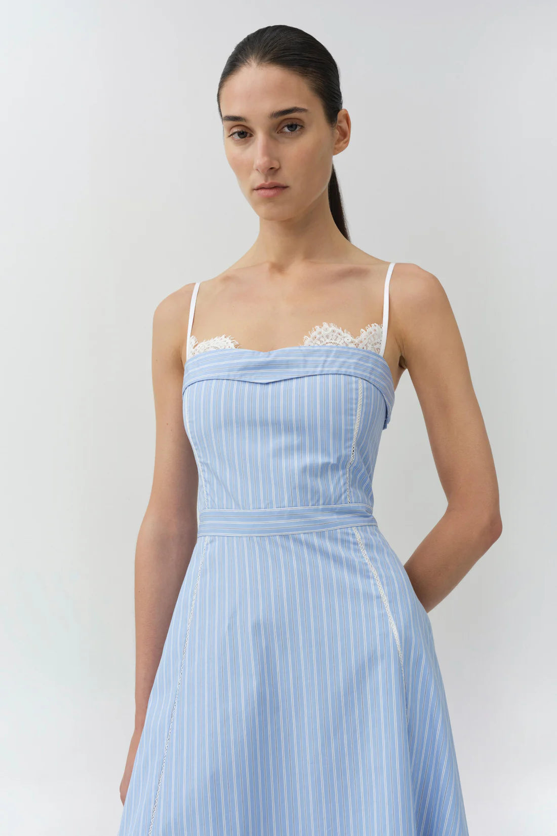 Avaleigh Cotton Lace Midi Dress