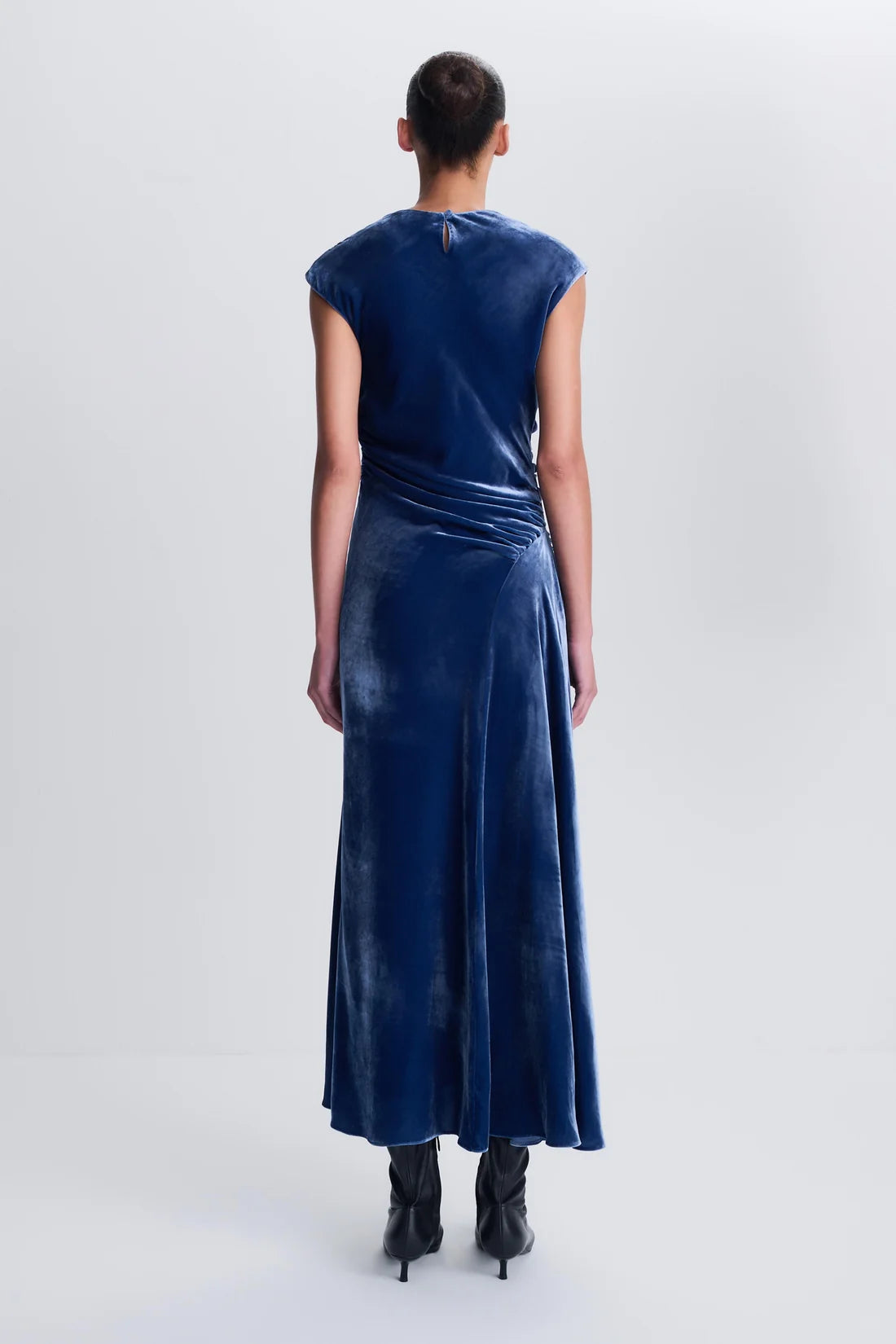 Burke Draped Midi Dress