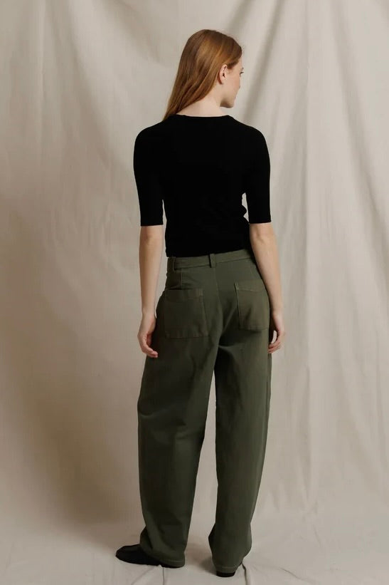 Amelia Short Sleeve Luxe Rib