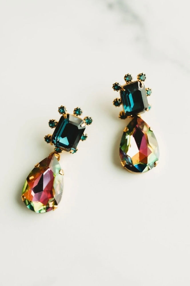 Kelly Earrings - Blue