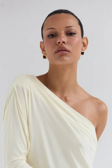 Archer Earrings - Gold/Black