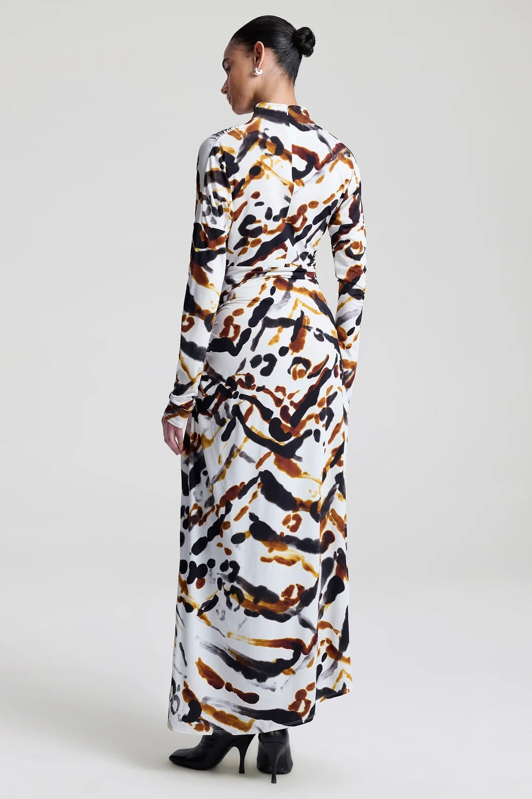 Lia Jersey Printed Maxi Dress