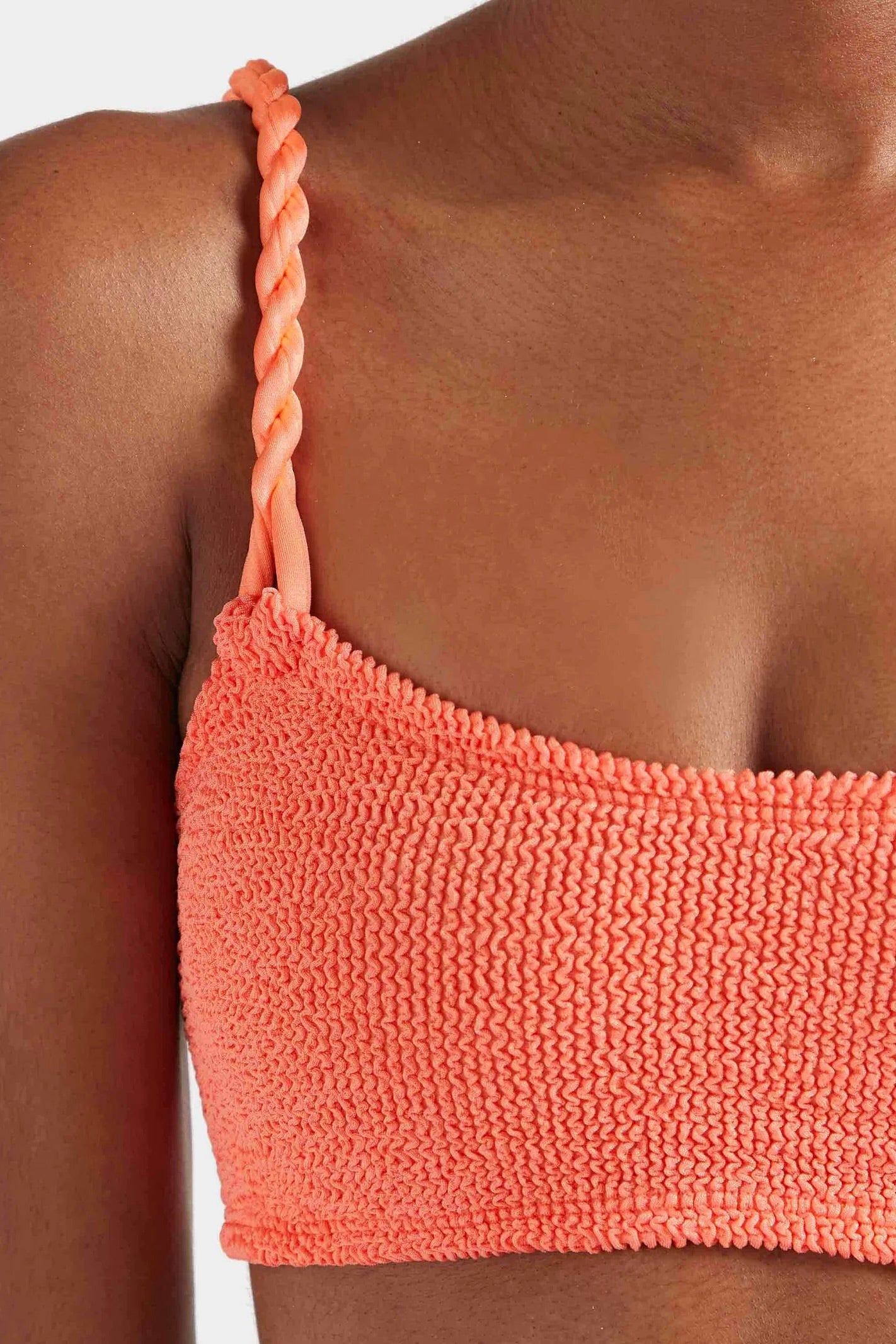Phoebe Bikini - Metallic Coral