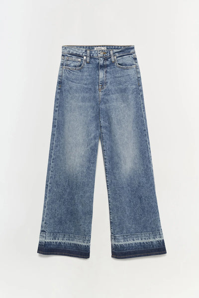 SIMKHAI - Jude High Rise Wide Leg Denim - Sherwood