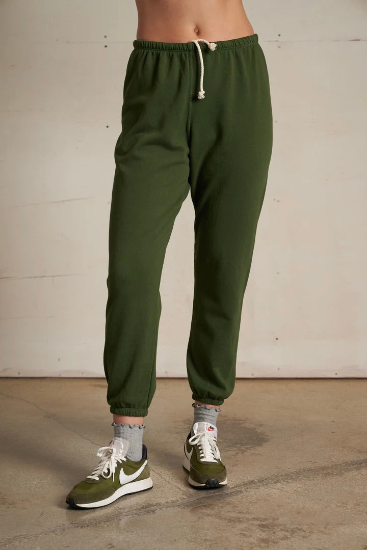 Johnny French Terry Sweatpant - Fern Green