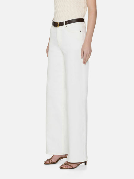 FRAME - Le Slim Palazzo - White