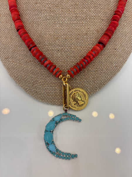 Elizabeth Cole - Lunaire Necklace