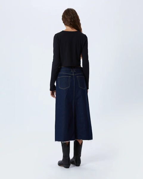 SLVRLAKE - Midi Skirt - Midnight Mile
