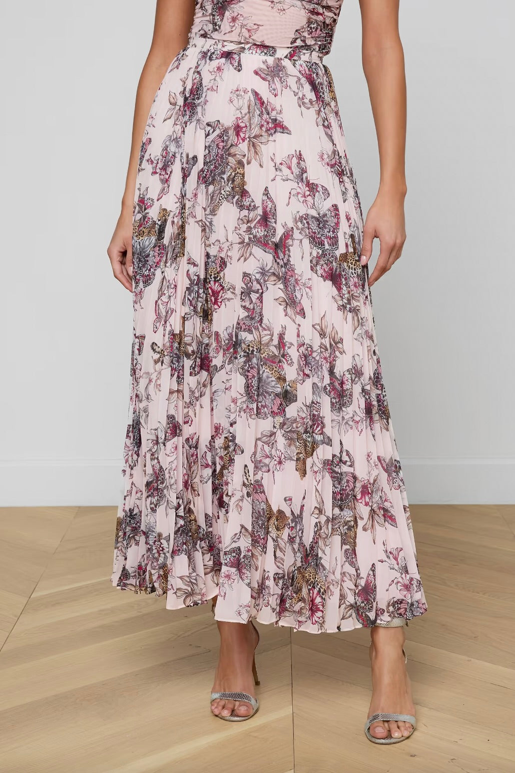 Torin Pleated Maxi Skirt