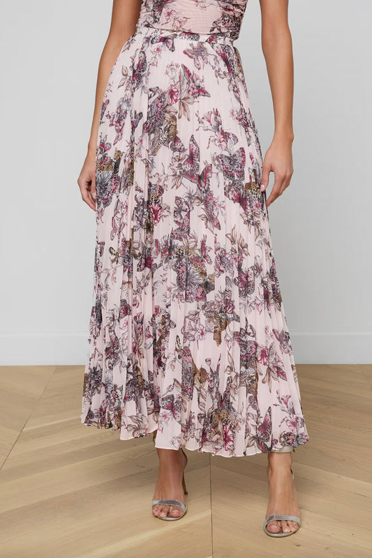Torin Pleated Maxi Skirt