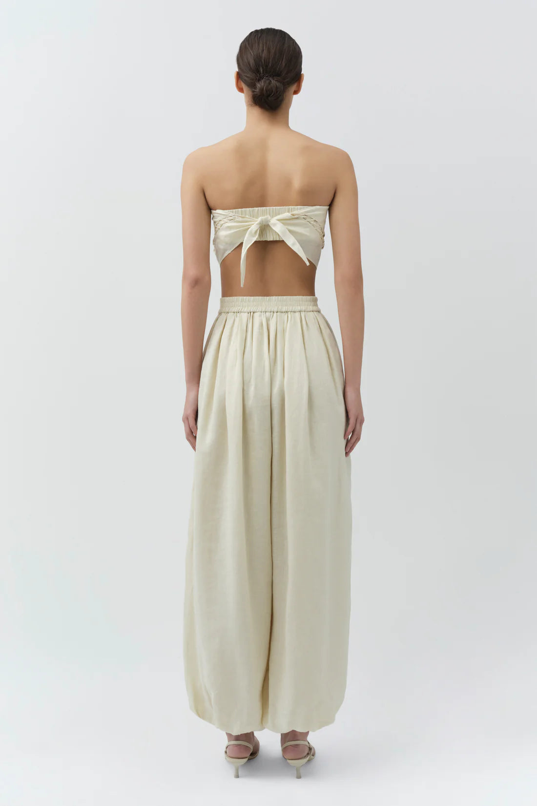 Selah Linen Lace Balloon Pant