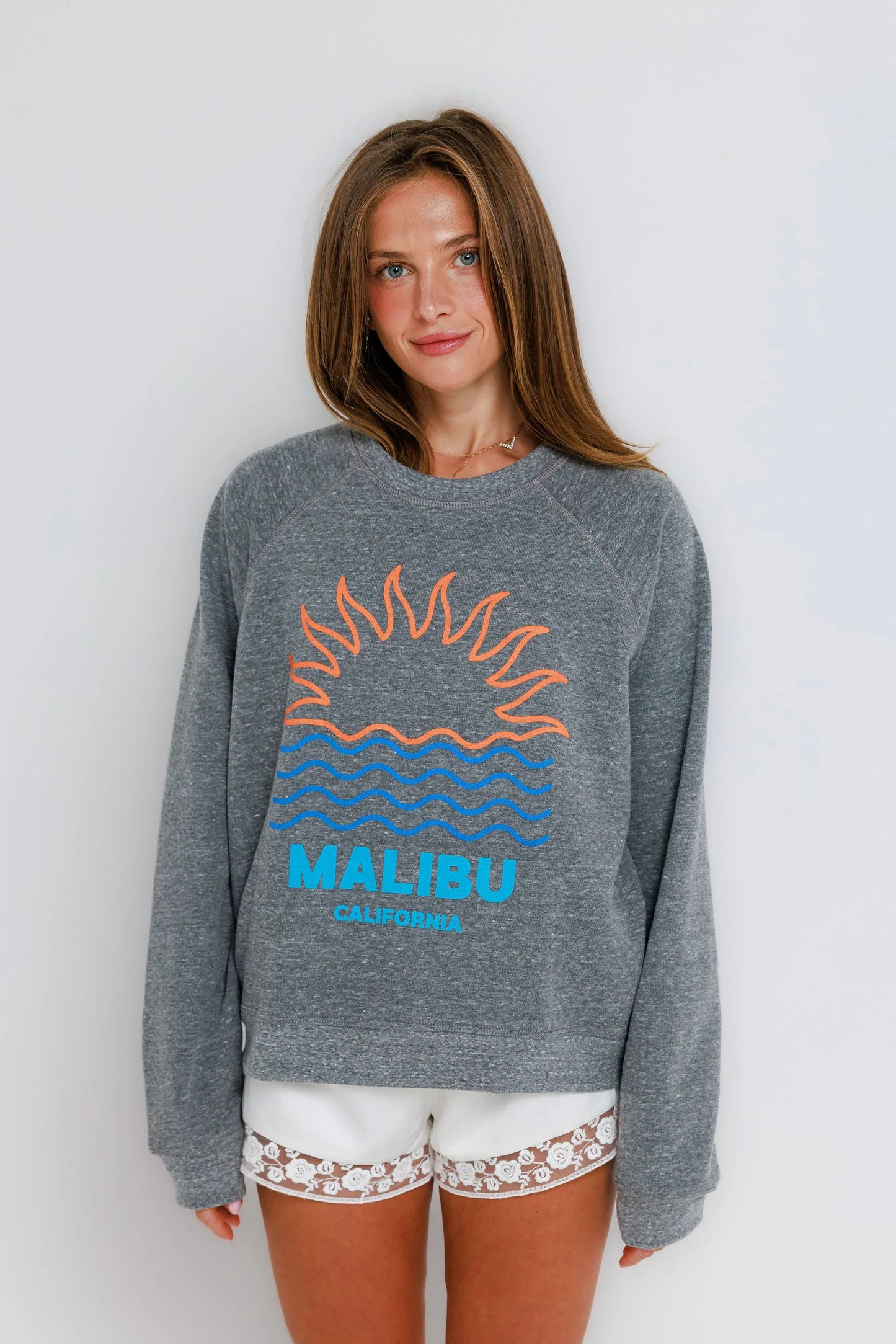 Malibu Sunrise - Raglan Crew