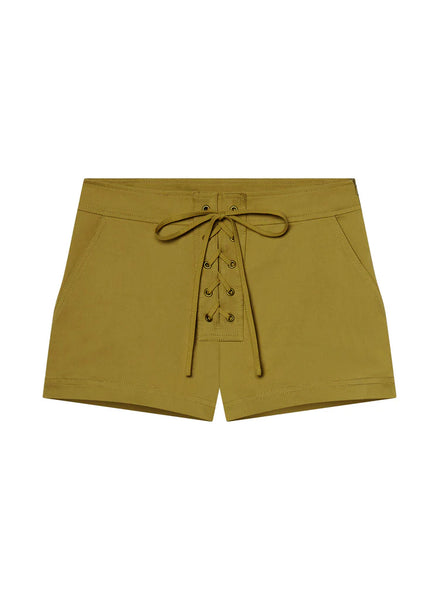A.L.C. - Leon Lace Up Short - Hazel