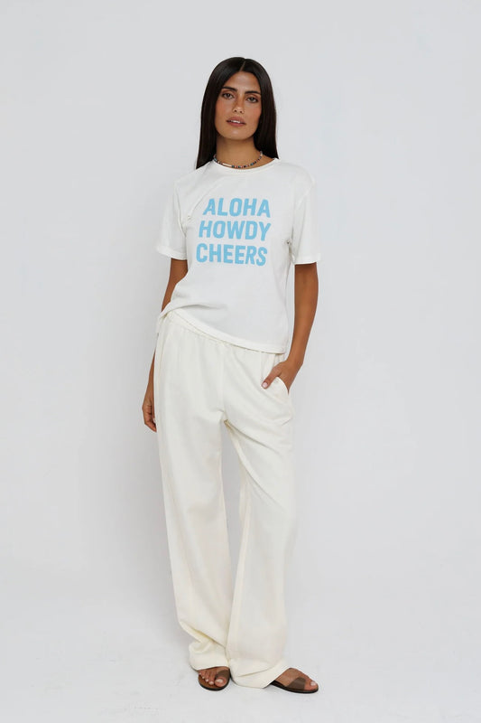 Aloha, Howdy, Cheers Everyday Tee