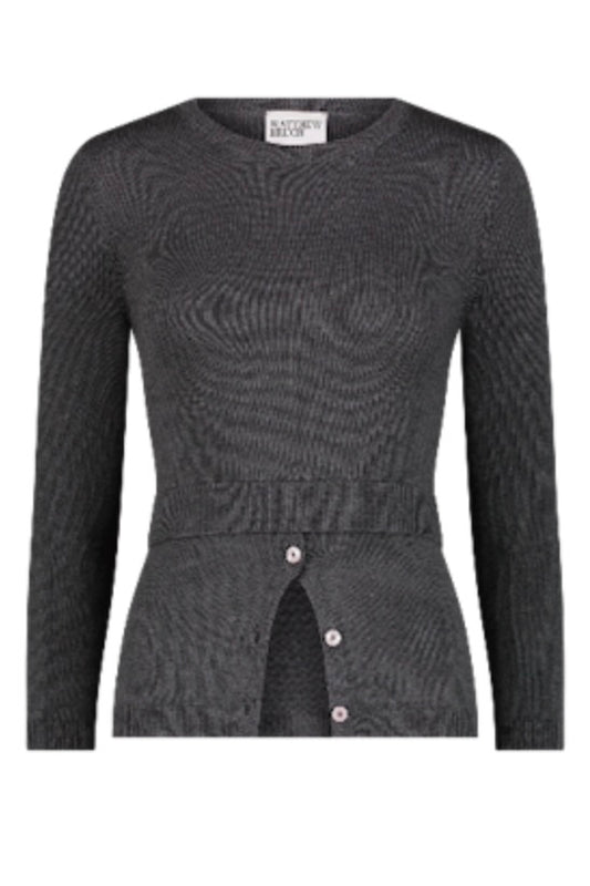 Layered Sweater - Charcoal