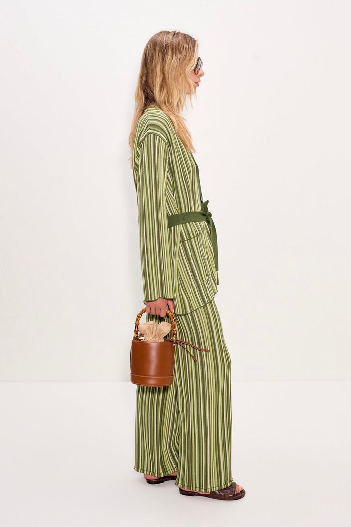 Max Belted Knit Cardigan