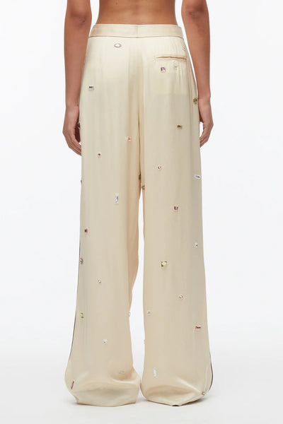 3.1 Phillip Lim - Halo Embroidered PJ Pant - Champagne