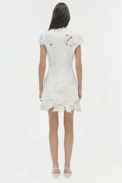 SIMKHAI - Holloway Embroidered Mini Dress - White
