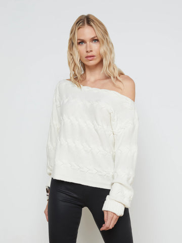 L'AGENCE - Shan Sweater - Ivory