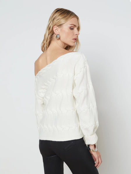 L'AGENCE - Shan Sweater - Ivory