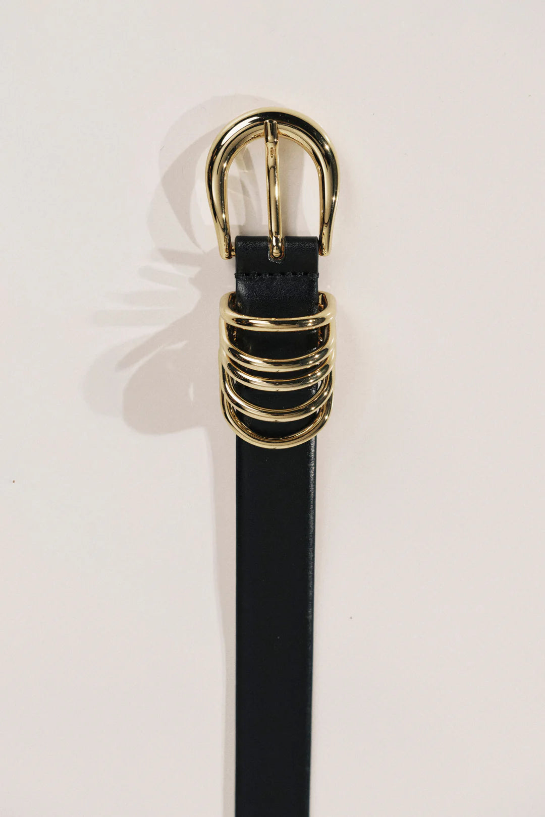 Hollyhock Belt - Black/Gold