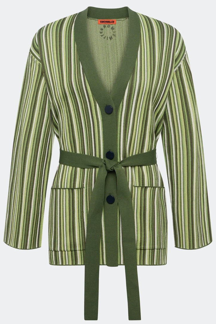 Max Belted Knit Cardigan