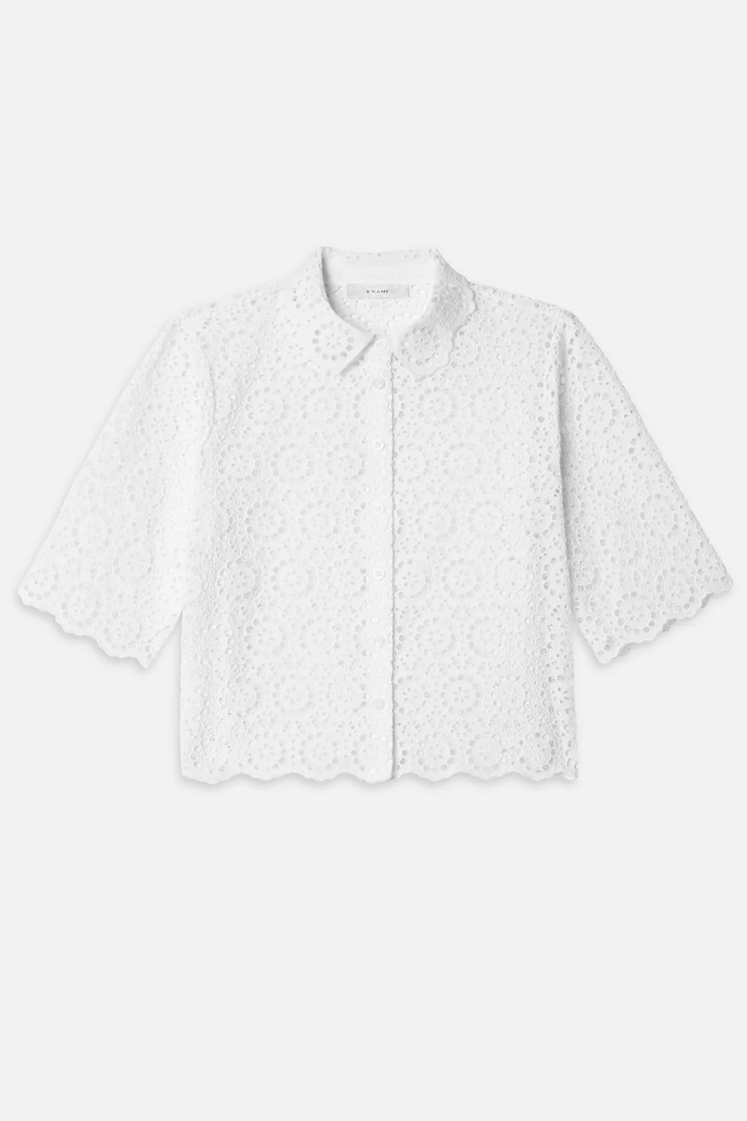 The Petal Eyelet Shirt