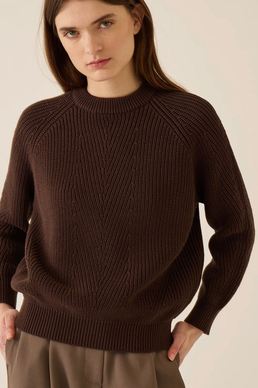 Chelsea Sweater in Espresso