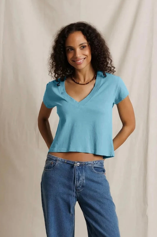 Alanis Tee - Milky Blue