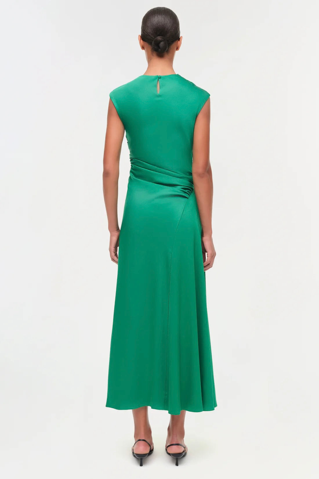 Burke Draped Midi Dress