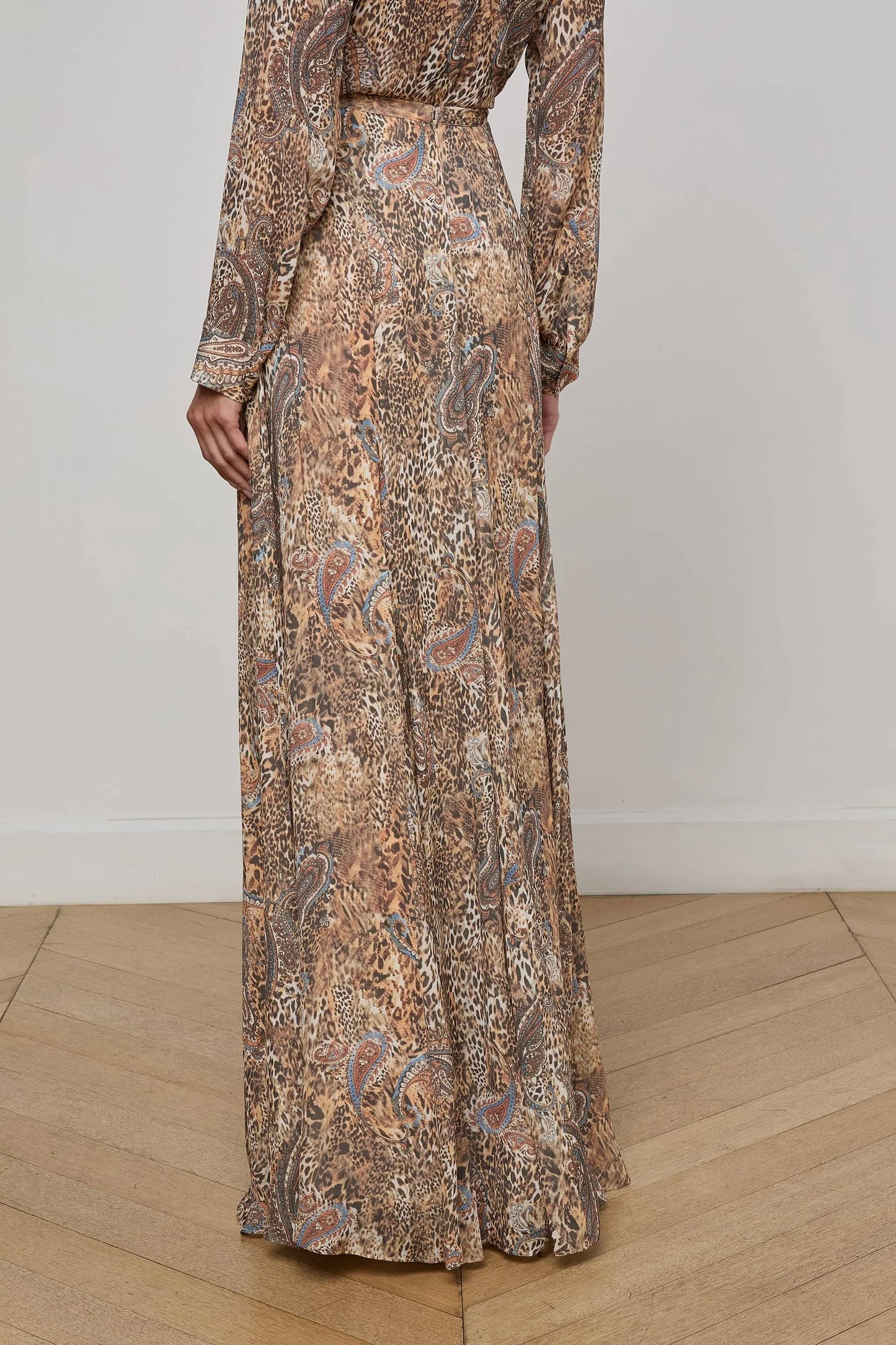 Patricia Maxi Skirt - Valencia Leopard