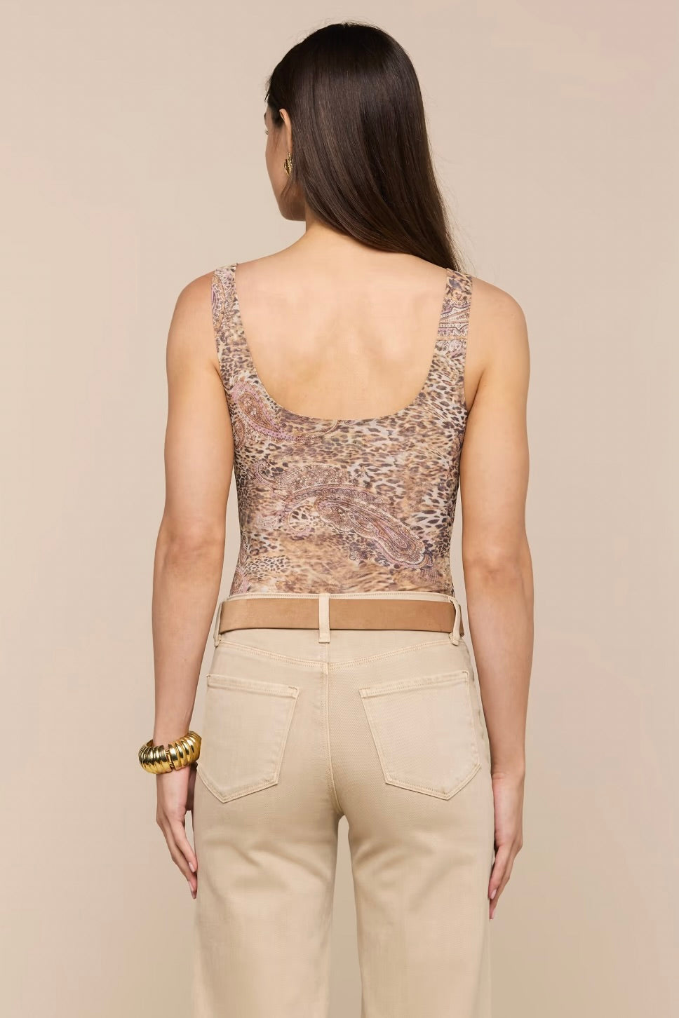 Kalea Scoop Neck Tank Bodysuit