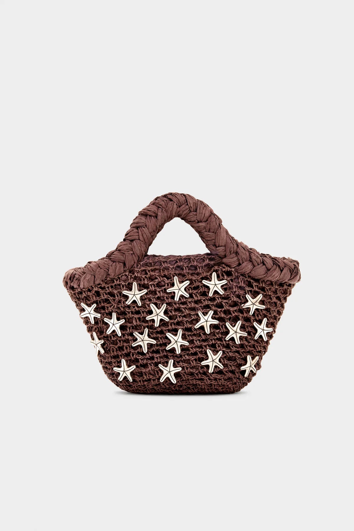 SIMONMILLER - Starfish Mercado Tote - Chocolate/Silver