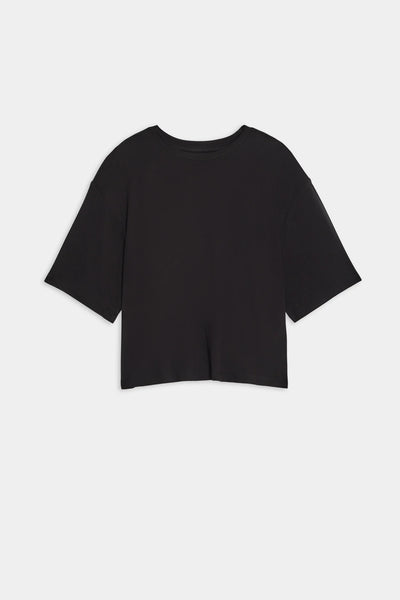SPLITS59 - Djuna Oversized Jersey Tee - White & Black