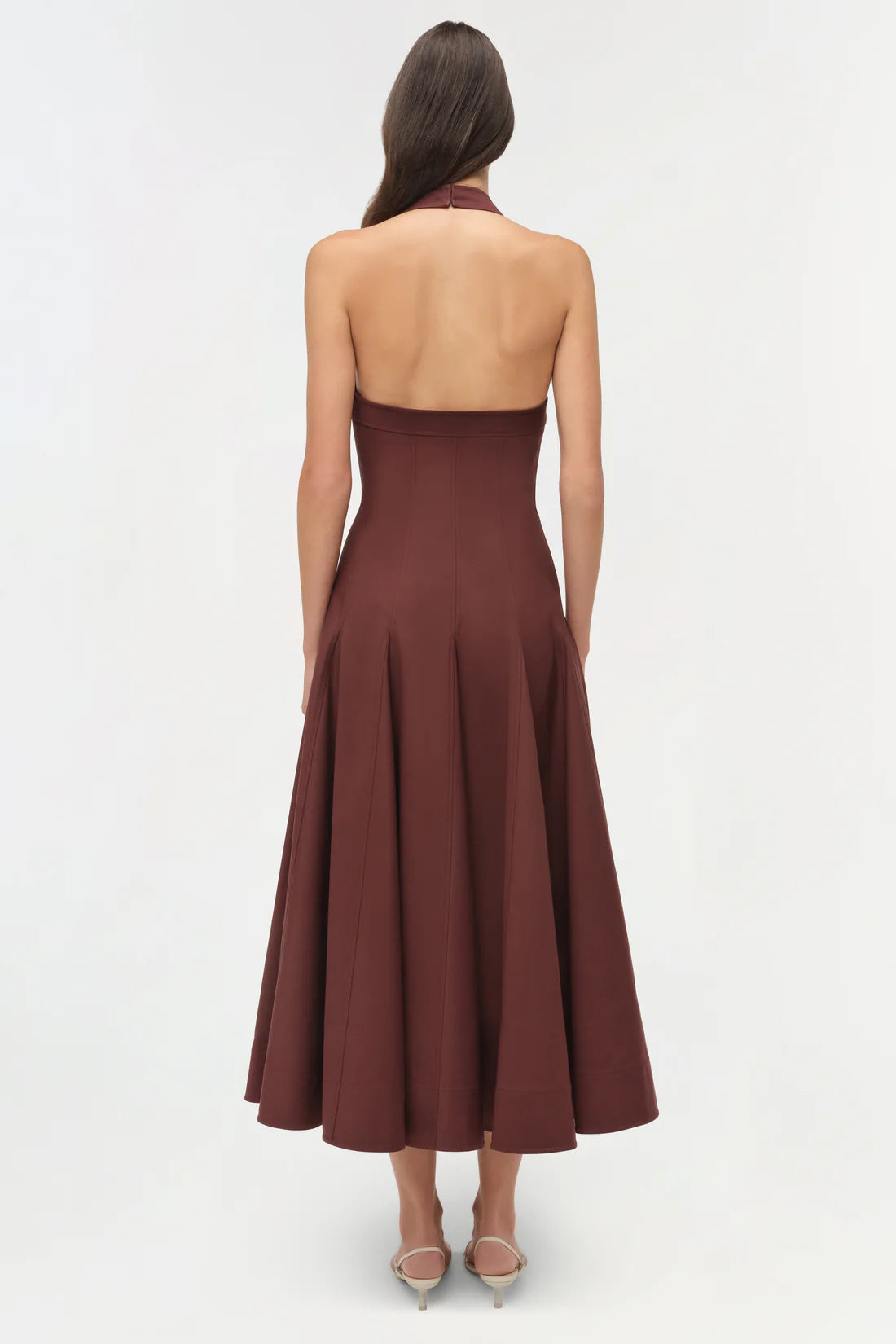 Melissa Cotton Halter Midi Dress