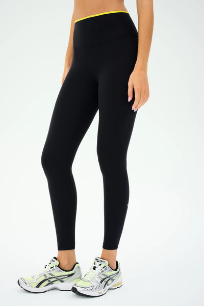 SPLITS59 - Easton Rigor High Waist 7/8 - Classic Blue/White & Black/Chartreuse