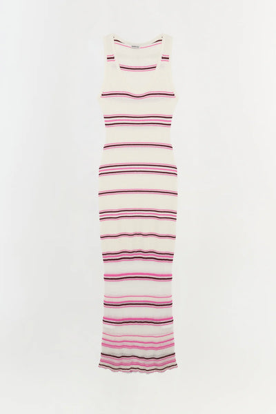SIMKHAI - Mariana Knit Maxi Dress - Sangria Multi