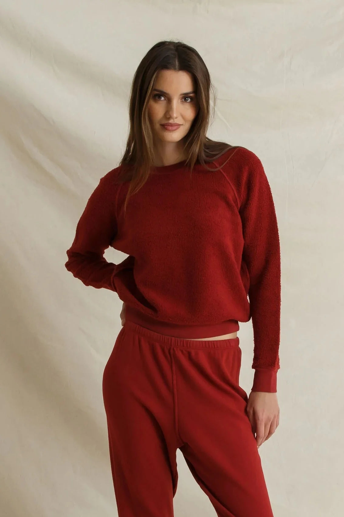 Ziggy Sweatshirt - Ruby Red