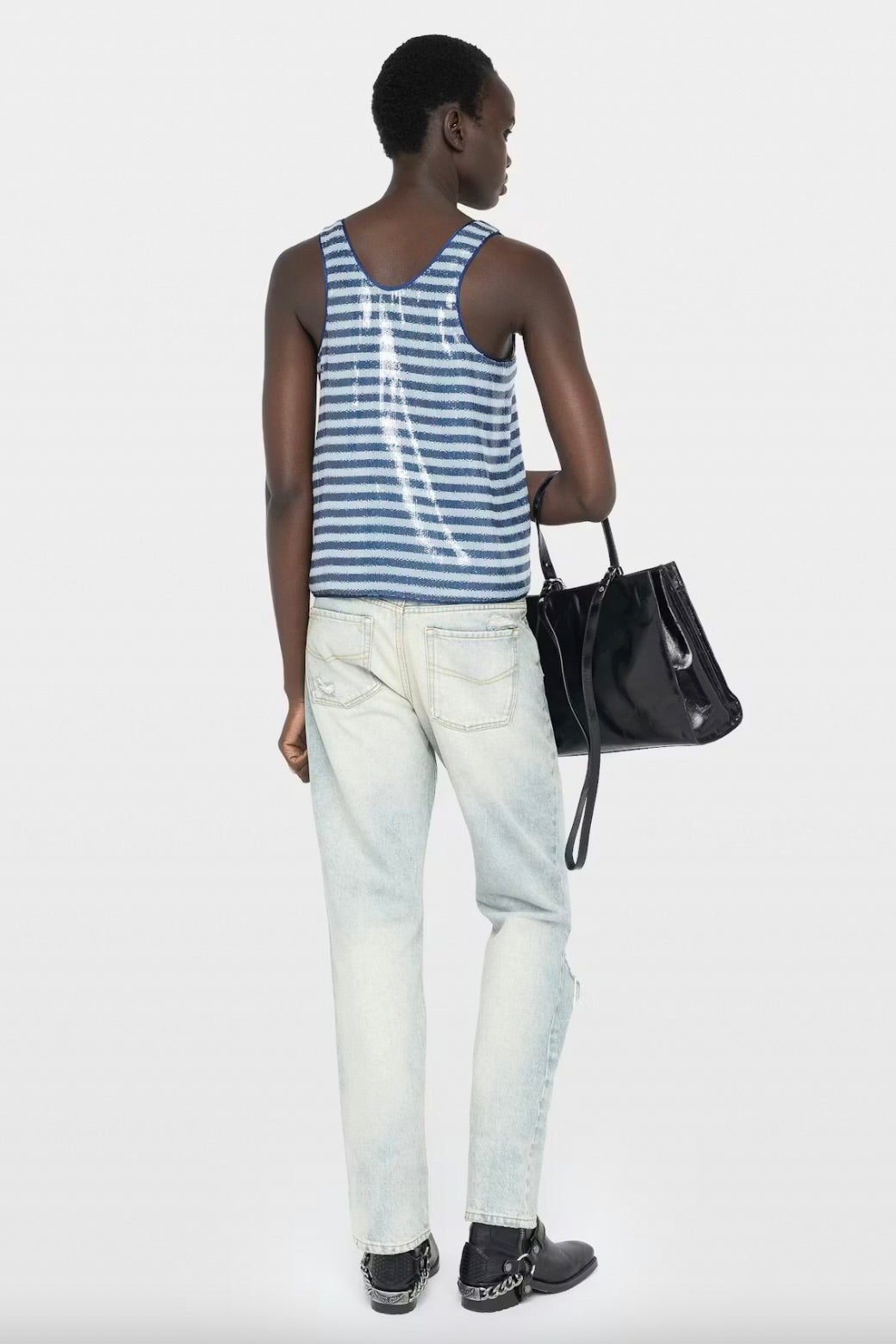 Tarys Sequins Stripe