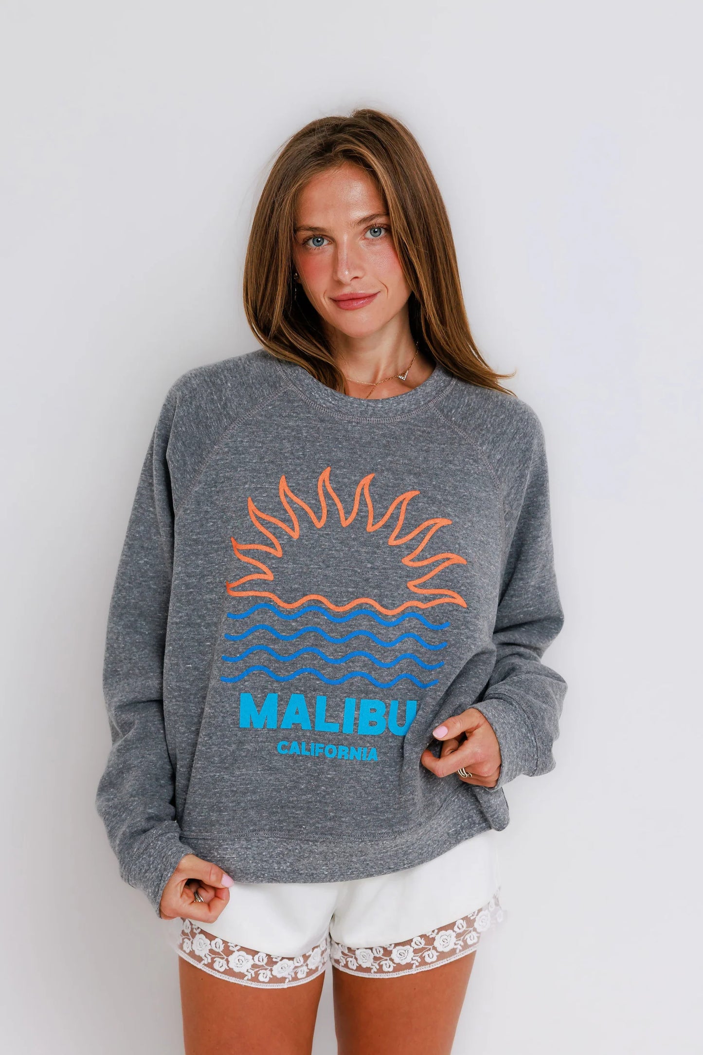 Malibu Sunrise - Raglan Crew