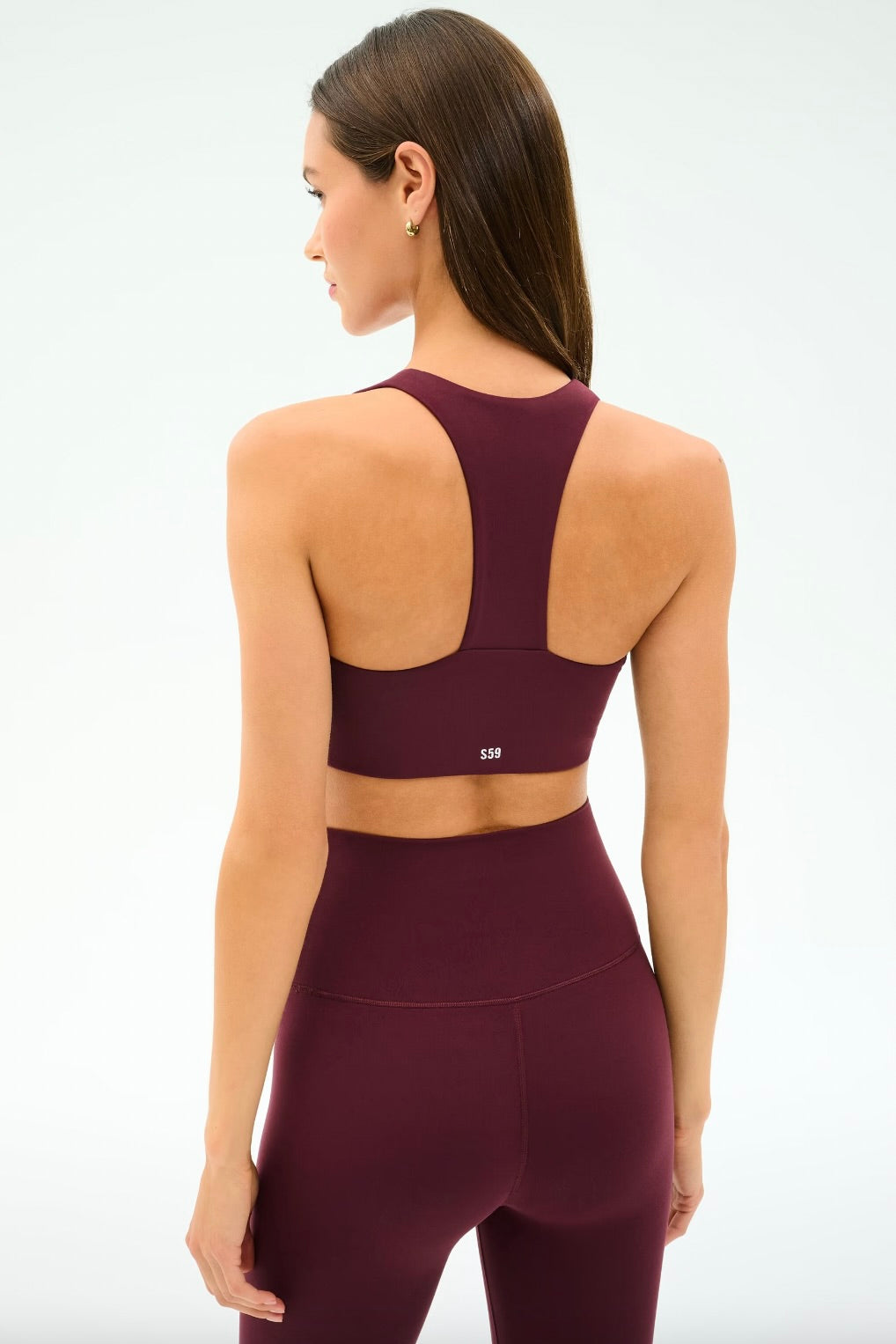 Sara Airweight Bra - Dark Cherry