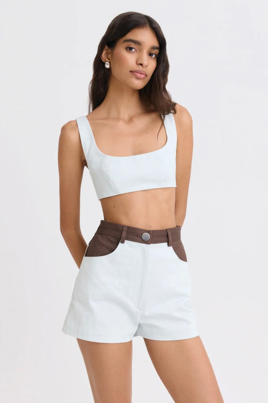 High-Waist Combo Hot Short