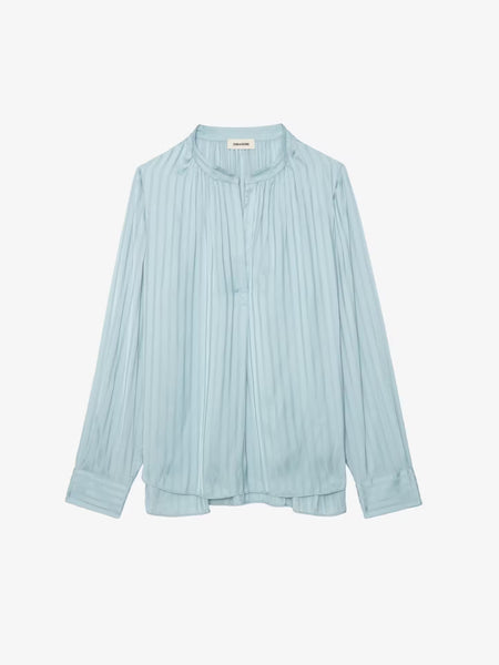 ZADIG&VOLTAIRE - Tink Satin Blouse - Mist