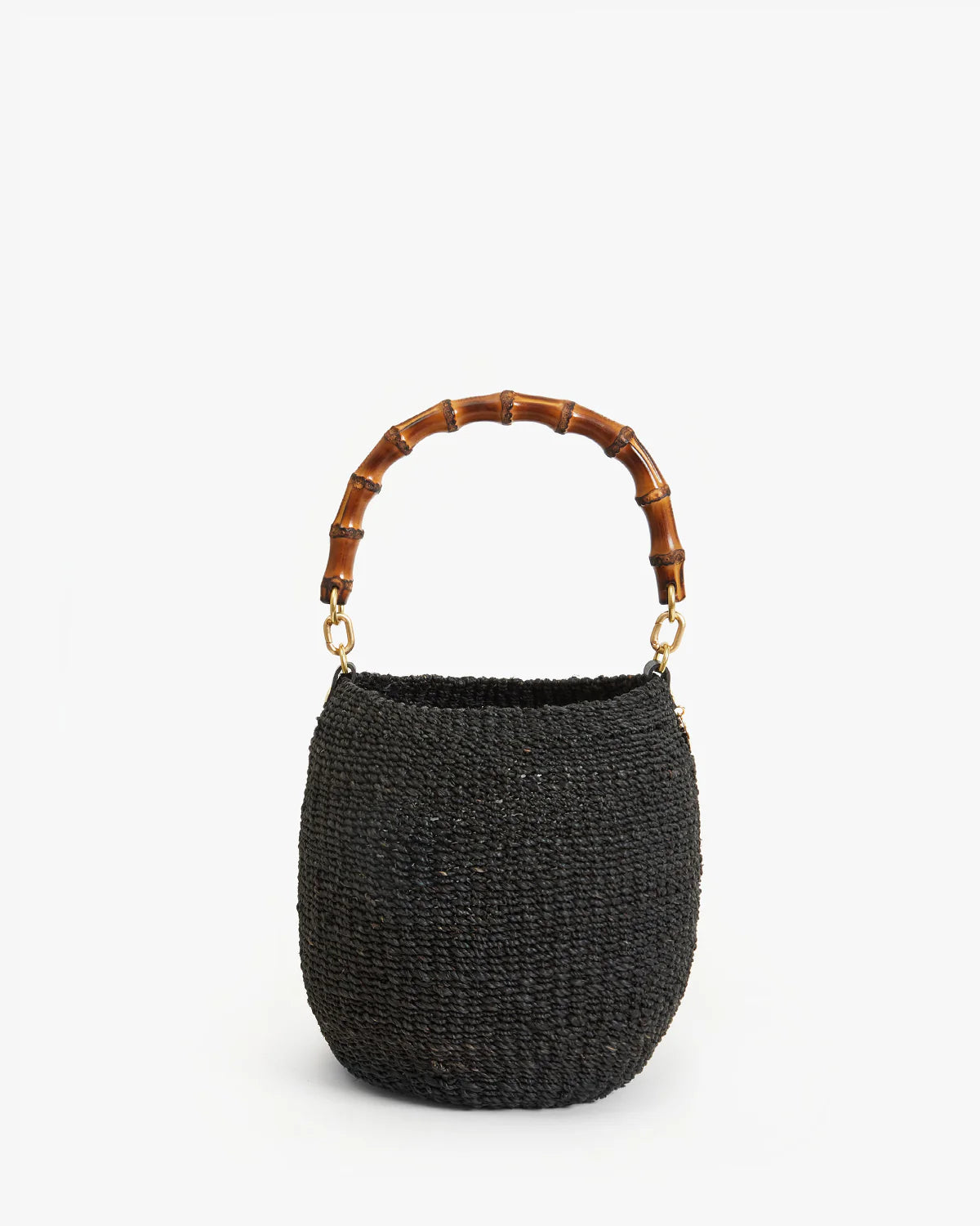 Clare V. - Pot De Miel w/ Bamboo Handle - Black