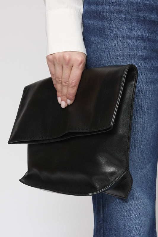 Finn Leather Clutch Bag