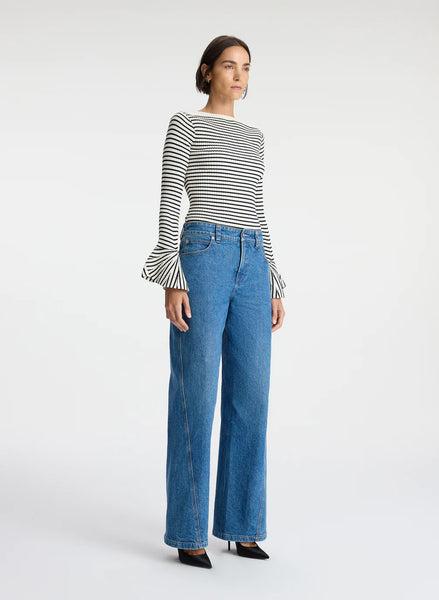 ALC - Aster Knit Top - Antico/Dark Sapphire